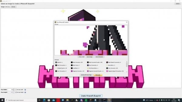 Cómo crear pixel arts para cualquier versión de minecraft java 2022 (Spritecraft)