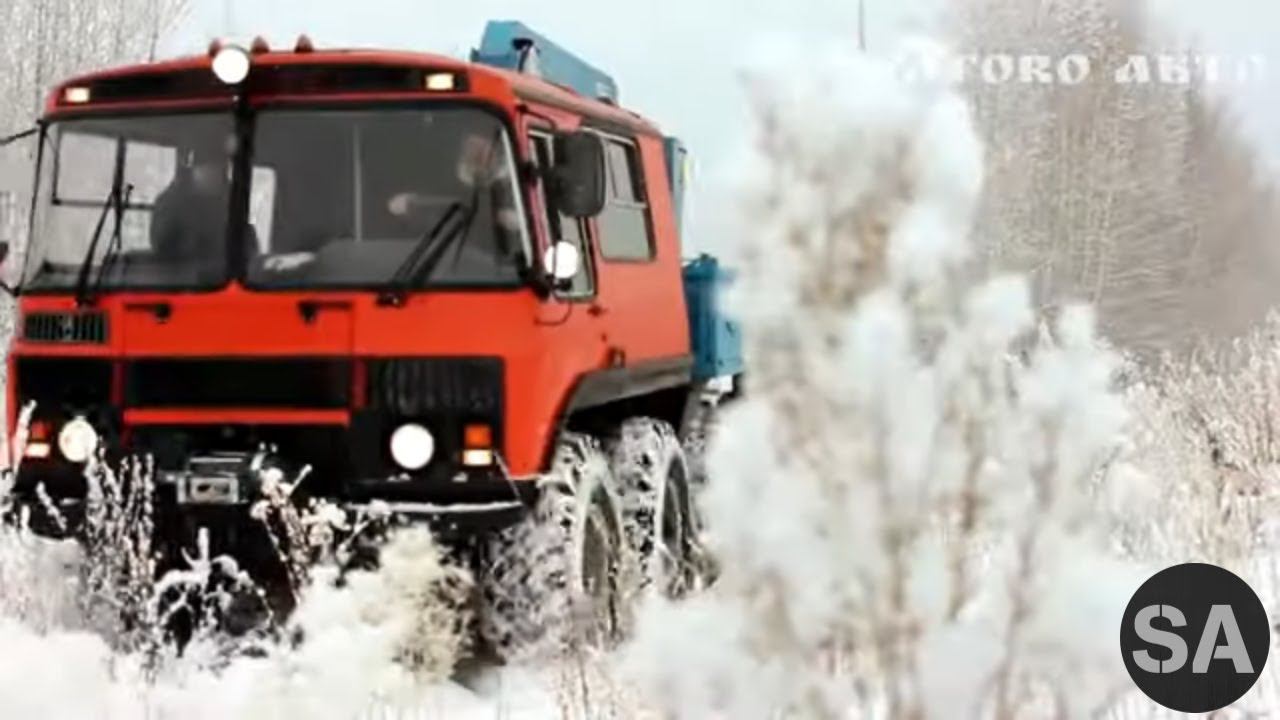 Маршрутка для Тайги или Вездеходы Павлова! ГЕОЛКОМ-ПМ из ПАЗ 3205. смотреть онлайн