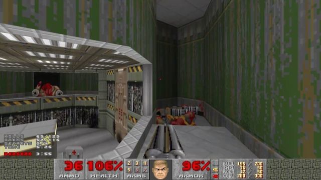 Master Levels for Doom II - Map 20: The Express Elevator to Hell (UVMax 10:38) смотреть онлайн