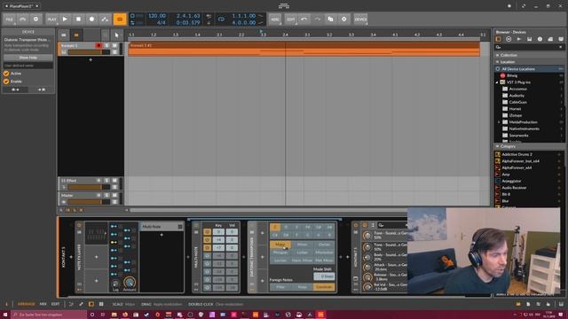 ?♂️ Bitwig Studio 3.1 Pitch-12 - Diatonic Mode Switches, Cthulu, Melodies смотреть онлайн
