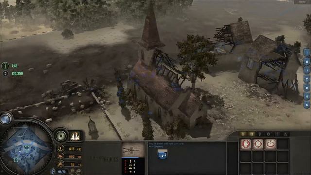 Company of Heroes - Carentan CounterAttack - Bronze Medal - Expert смотреть онлайн