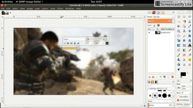 How To Make Thumbnails For FREE With GIMP!! 2017 Tutorial!! смотреть онлайн