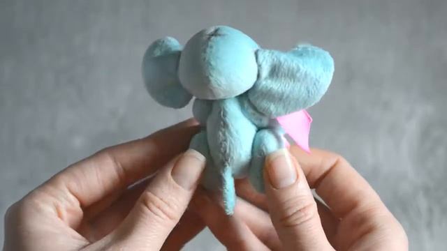 Слоник тедди. ВИДЕО-ОБЗОР мини Слоника смотреть онлайн