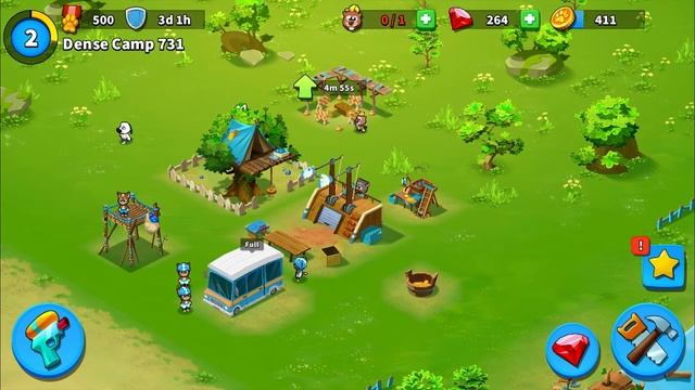 Обзор Игры Лагерь Говорящего Тома - День1 - Talking Tom Camp (Android, iOS) смотреть онлайн