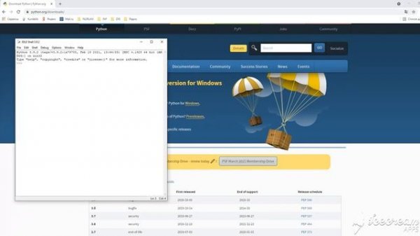 Python программасын орнату. Python программалау тілі