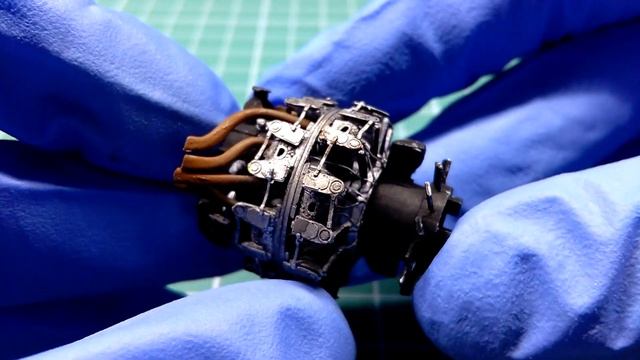 Fw 190 plastic model scale Engine (1/48) смотреть онлайн