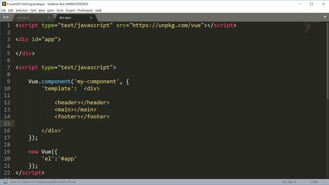 059 - VueJs بالعربية - Named Slots смотреть онлайн