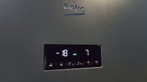 Сенсорная панель холодильника beko. Что означает. Как управлять.