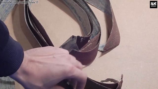 Простой способ склейки лент для гриндера без биения смотреть онлайн