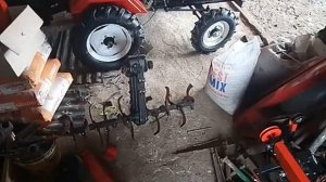 Сборка фрезы для минитрактор