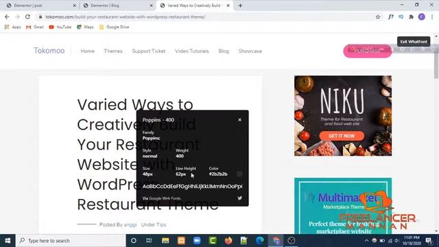 WordPress Fiverr Live Projects Episode#10 By Freelancer Mannan || Single Blog Page Design || Part#3 смотреть онлайн