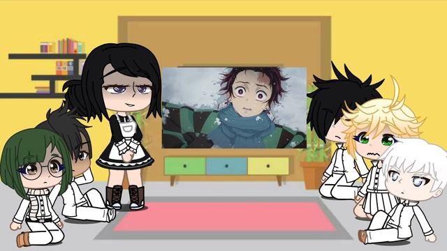 Tpn/the promise neverland reacts to demon slayer gacha club смотреть онлайн