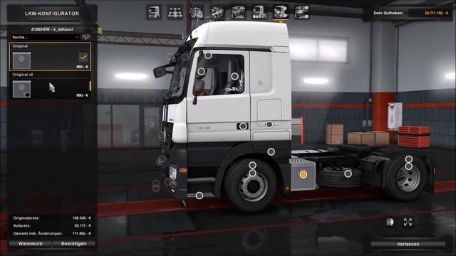 [ETS2 v1.31] Mercedes Actros MP3 Reworked v2.3 + ALL DLC´s ready смотреть онлайн