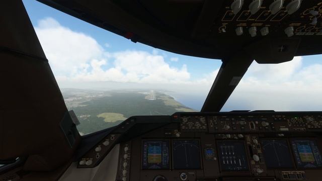 Boeing 747 Landing at José Martí International Airport смотреть онлайн