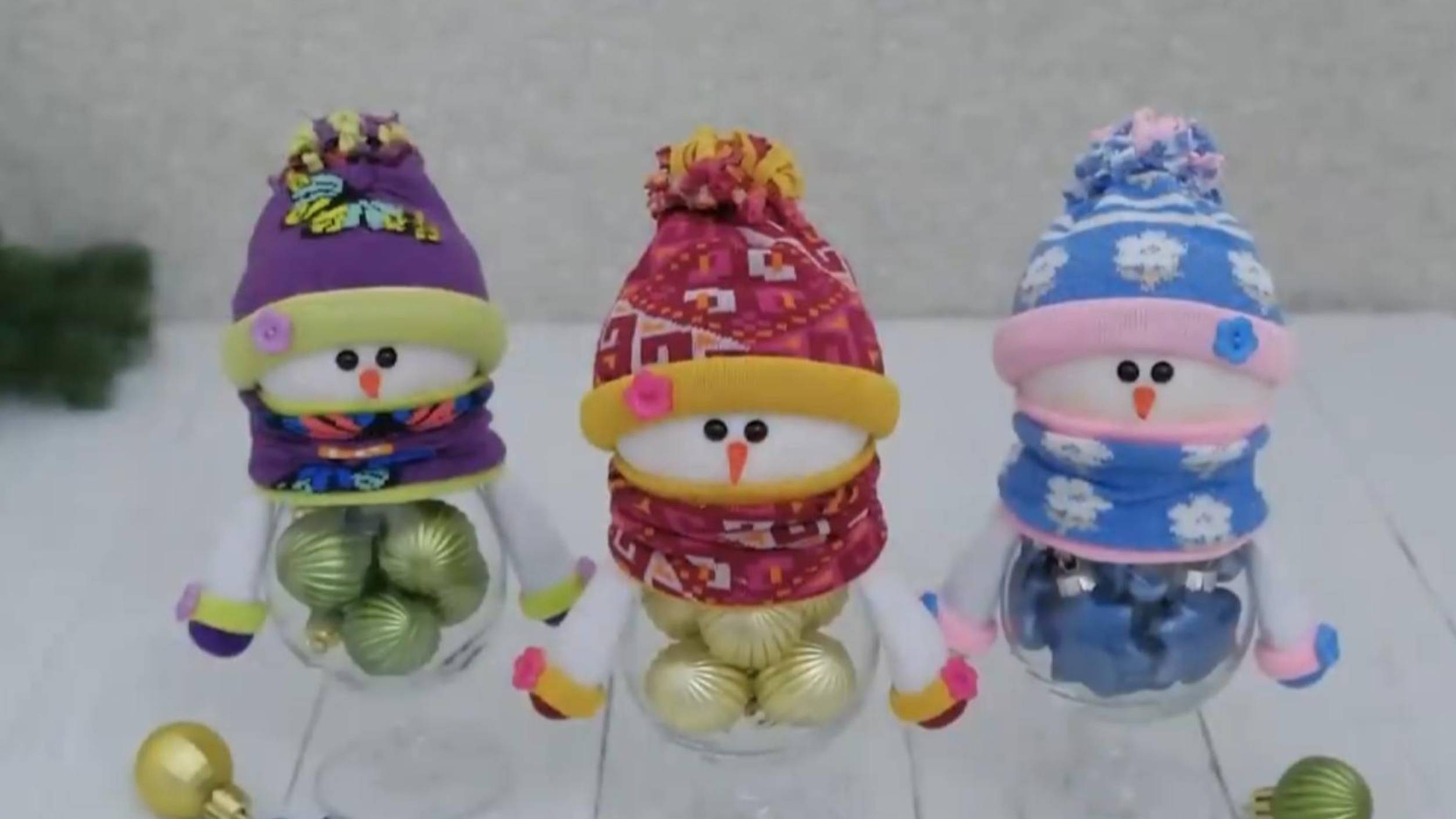 Без шитья!⛄️Чудесные Снеговички из носков - Отличный декор и подарок на Новый Год🎄 игрушка смотреть онлайн