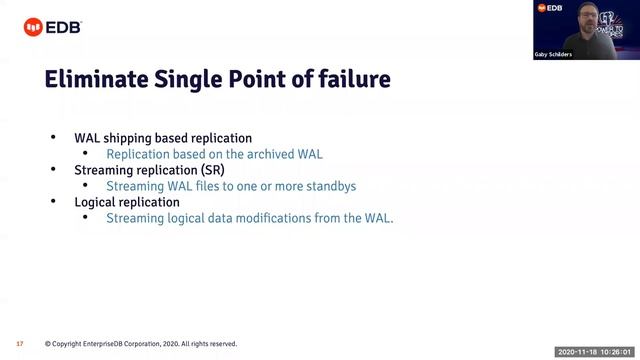 Webinar: Beginners Guide to High Availability for Postgres смотреть онлайн