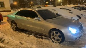 Восстановление w220 / ремонт компрессора пневмоподвески / будни владения старым S-class