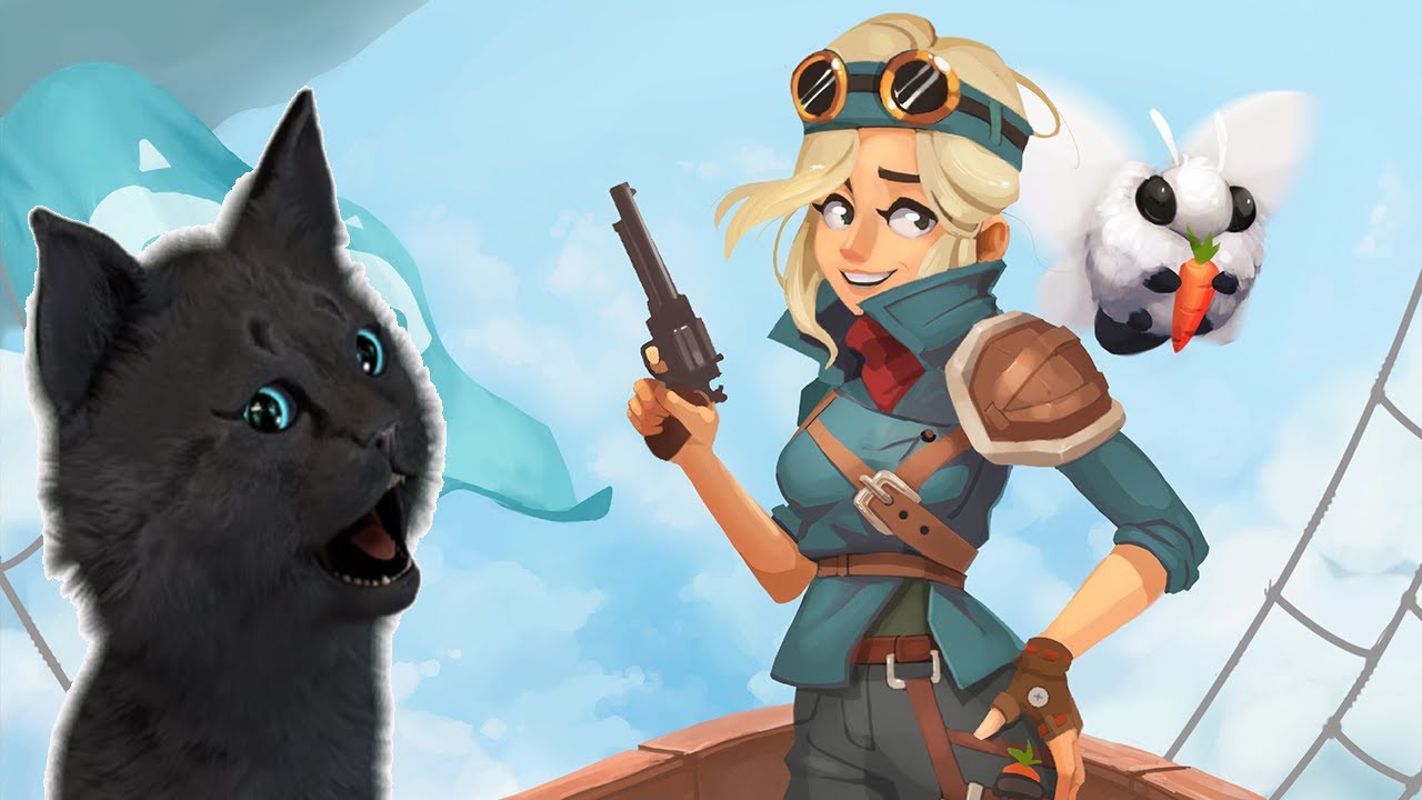 ГОВОРЯЩИЙ СУПЕР КОТ И ДЕВОЧКА ПИРАТКА ? ЧУДЕСА В НЕБЕСАХ ? Black Skylands