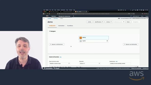 Créer sa première fonction Lambda смотреть онлайн