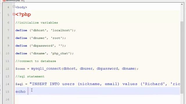 PHP Tutorial Inserting a Record to MYSQL Database смотреть онлайн