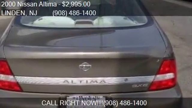 2000 Nissan Altima GXE 4dr Sedan for sale in LINDEN, NJ 0703 смотреть онлайн
