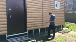 Металлический сайдинг под бревно. Особенности дома, это важно!