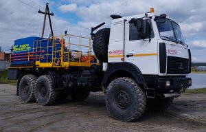 Цементировочный агрегат СИН 35.64 МАЗ 6317F9, 6х6, СИН 64, 70Мпа, ЯМЗ 6587, 420 л.с., КПП 12JS200TA