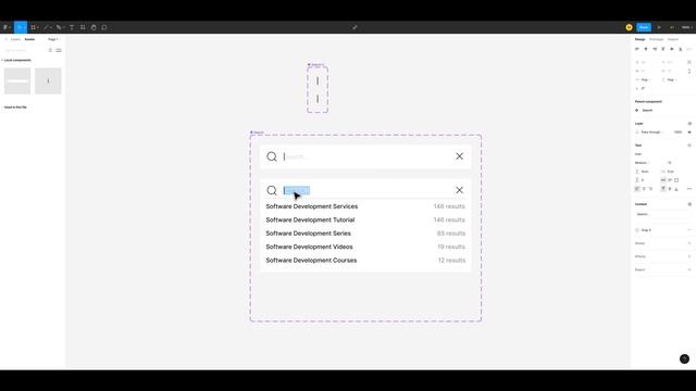 Figma Interactive Search Bar | Button Animation by Figma смотреть онлайн
