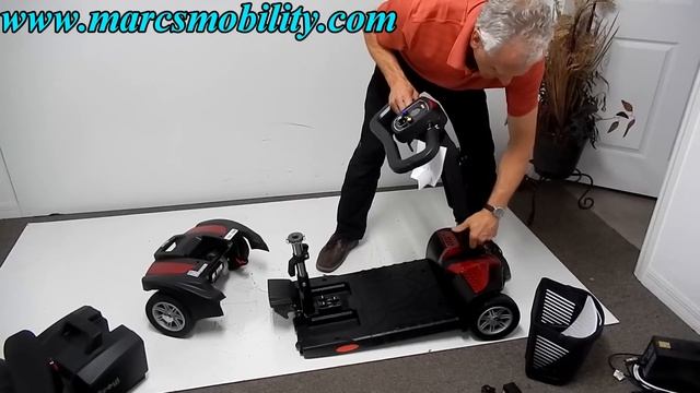 Drive Medical Scout DST 4 Wheel - Portable Scooter смотреть онлайн