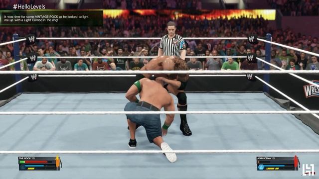 WWE 2K23 Showcase Mode : Part 10 - One On One With The Great One - John Cena vs The Rock смотреть онлайн