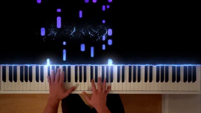 Shape of My Heart by Sting Piano Cover Tutorial смотреть онлайн