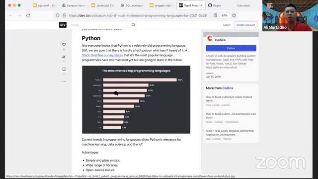 Tutoring HTML - CSS, JavaScript, Java & Python - Januari 2022 Part 2 смотреть онлайн