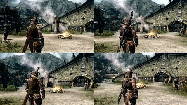 Skyrim: Sound of Nature, Greatsword Sheaths Scabbards & LOTR Anduril Mods смотреть онлайн