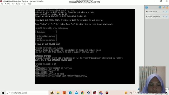 Instalasi dan konfigurasi php, mysql, phpMyAdmin di debian 10 смотреть онлайн