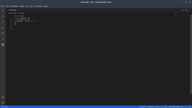 How to run dart code in VS Code using Code Runner extension смотреть онлайн