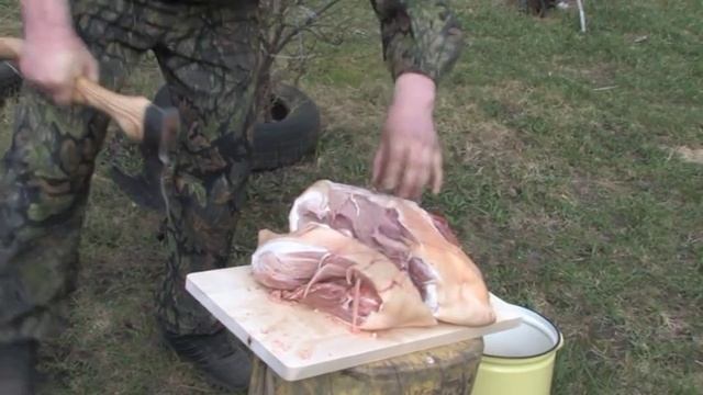 Тест топора из стали 9ХС ч 1 смотреть онлайн