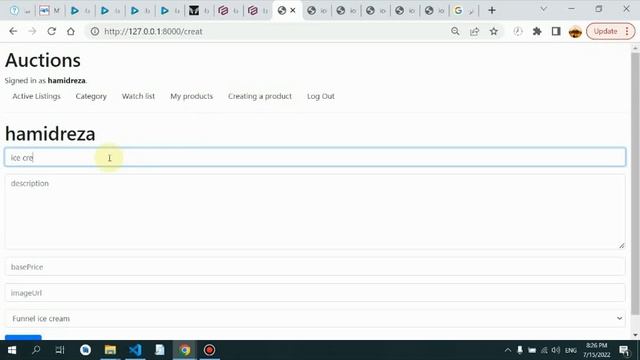 Designing an eBay-like online auction site using Python and Django смотреть онлайн