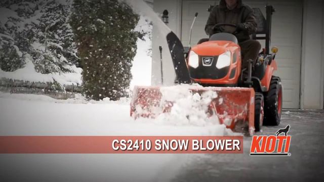 Мини-трактор для домашнего хозяйства KIOTI CS2610 3 смотреть онлайн