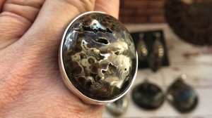 Древние аммониты в украшениях !!
