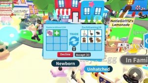 ЧТО ДАЮТ ЗА РАЙД СВИНКУ В ADOPT ME?! ТРЕЙДЫ АДОПТ МИ Kroshka_Nastia