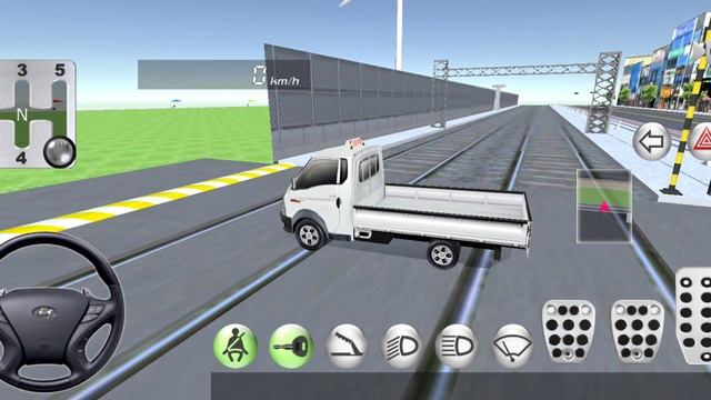 New Racing mini-pickup Vs Bullet Train Crazy Driving - 3D Driving Class - Android IOS Gameplay смотреть онлайн