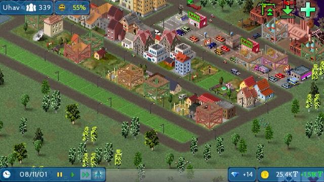 жизнь мэра города в игре Theotown