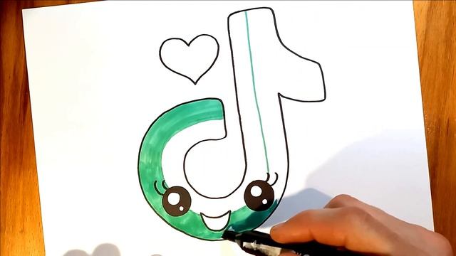 Рисование тик ток для детей / Bolalar uchun tik tok chizish / Drawing tik tok for kids смотреть онлайн