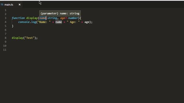 TypeScript Basics | 08 Optional and Default Parameters смотреть онлайн