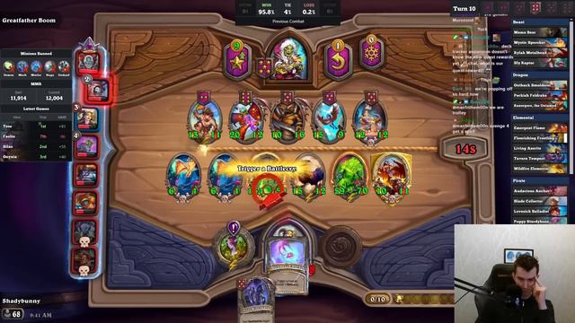 Super Greedy Board for HUGE Rylak Value! | Hearthstone Battlegrounds смотреть онлайн