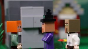 ZOMBIE LEGO Minecraft Steve In The Minecraft Zombie Apocalypse | LEGO Stop motion