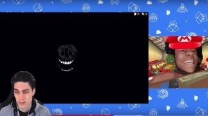 МАРИО УГАРАЕТ В РОБЛОКС ДВЕРИ! - Mario Plays Roblox DOORS Реакция