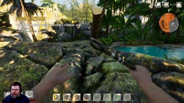 Housing And A Cooking Hut  -  Tribe Primitive Builder #3