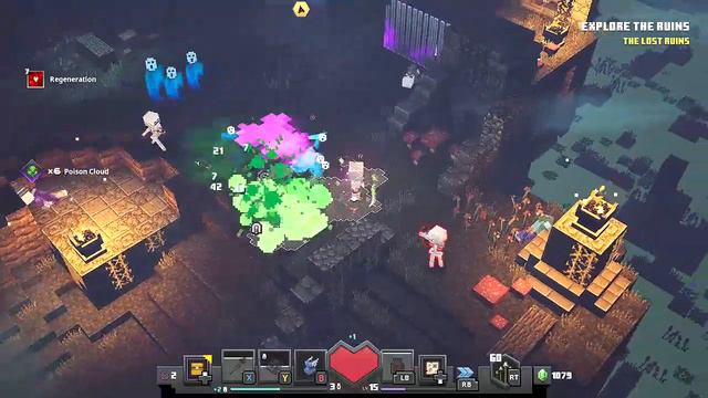 Minecraft Dungeons - Soggy Cave Gameplay Part 10 смотреть онлайн
