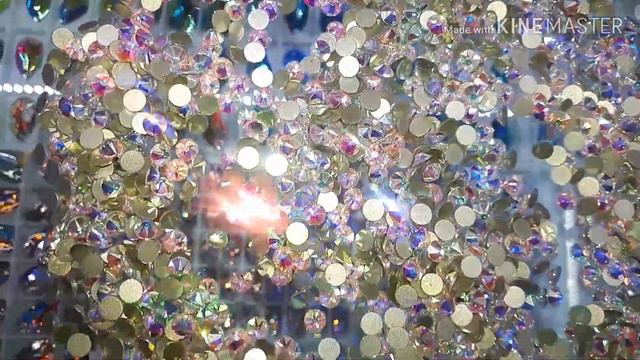 Стразы холодной фиксации огранки 8+8 Xillion цвет Crystal AB смотреть онлайн